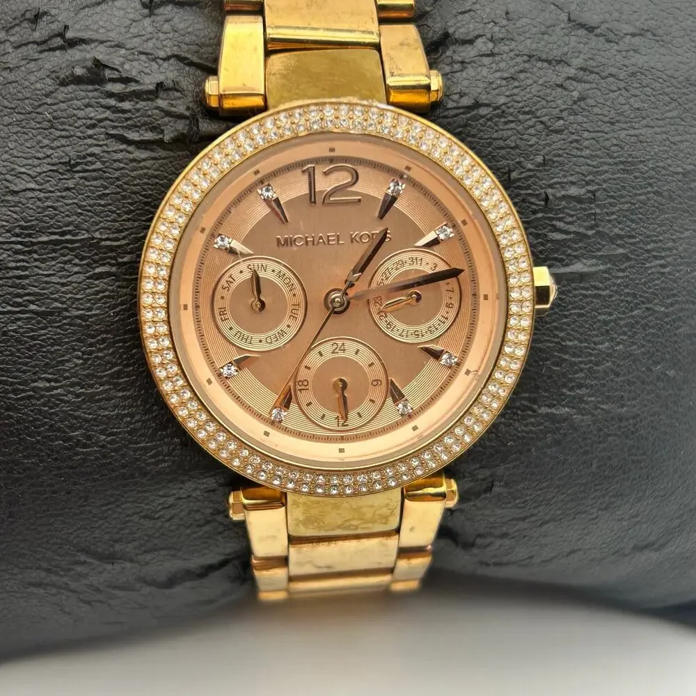 Michael Kors Parker MK6352 Women Stainless Steel Analog Dial Quartz Watch